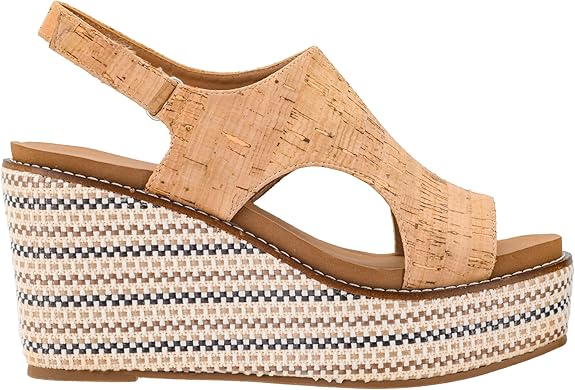 Freddie Cork Wedge Sandal