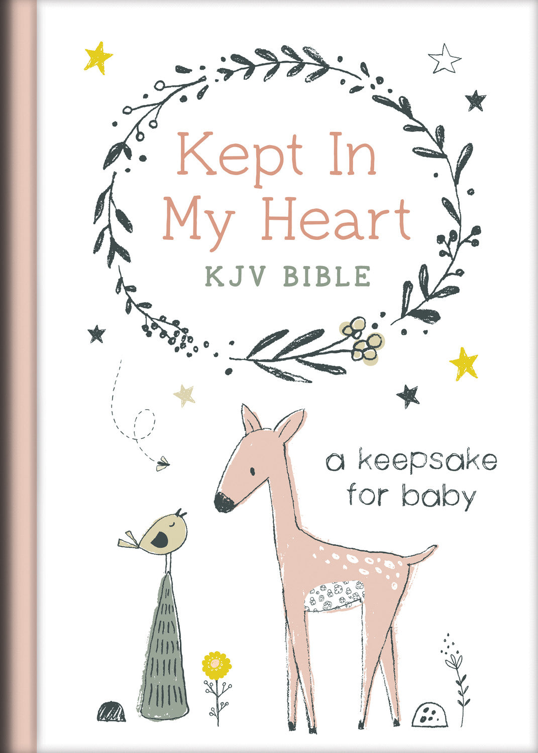 Kept In My Heart KJV Bible Coral
