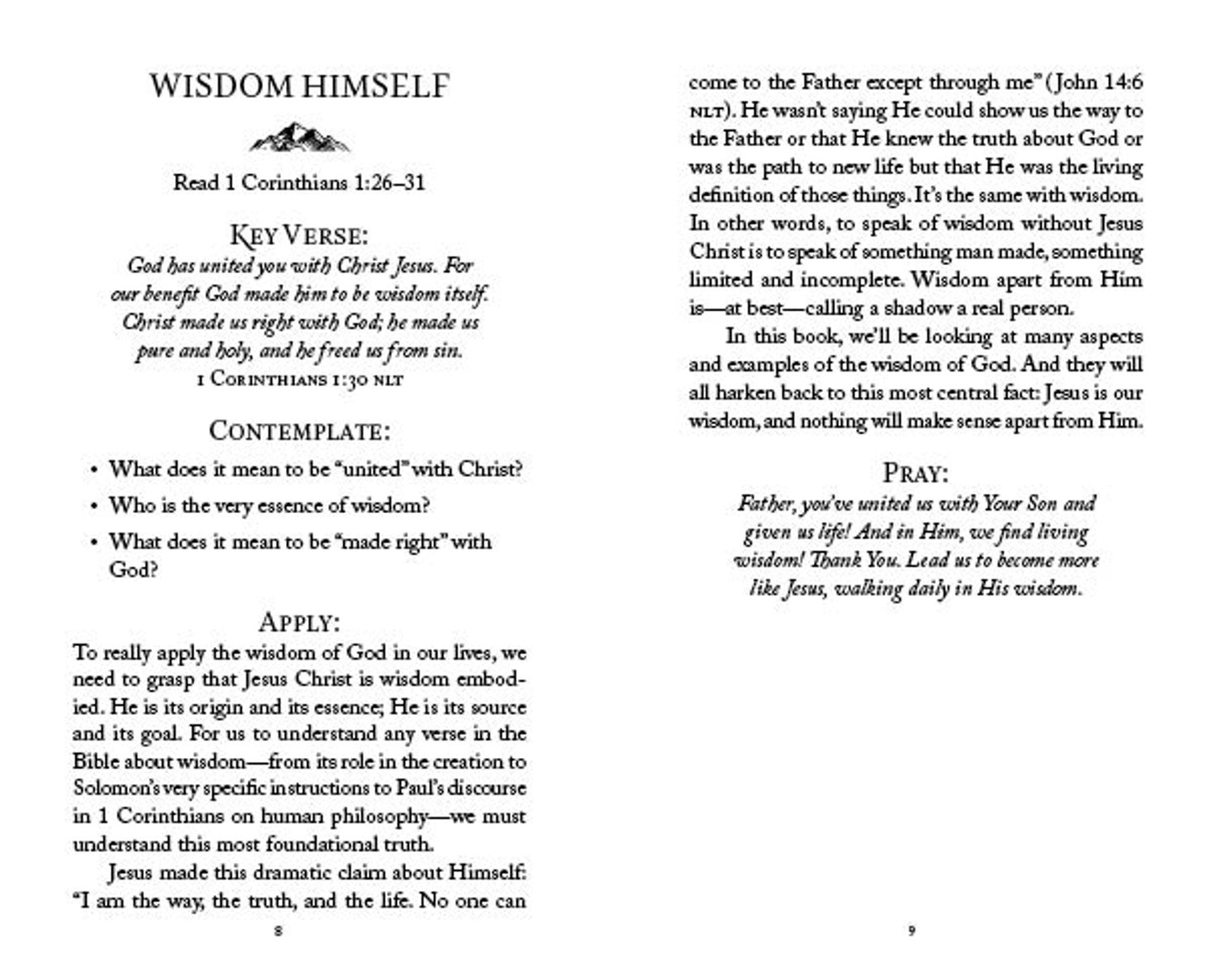 5 Minute Bible Study For Men Seeking God