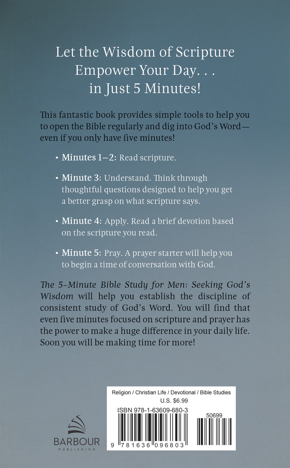 5 Minute Bible Study For Men Seeking God