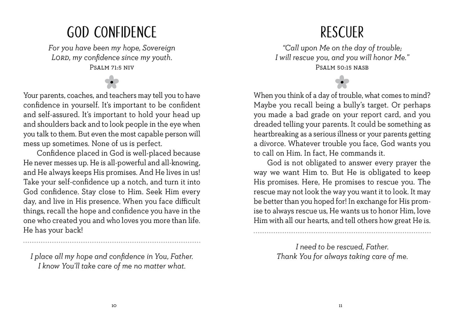 Choose Courage 3 Minute Devotional For Teen Girls