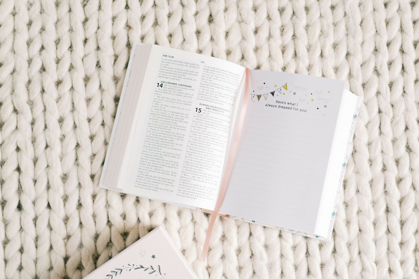 Kept In My Heart KJV Bible Coral