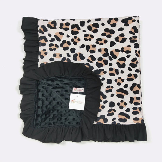 Leopard Baby Blanket