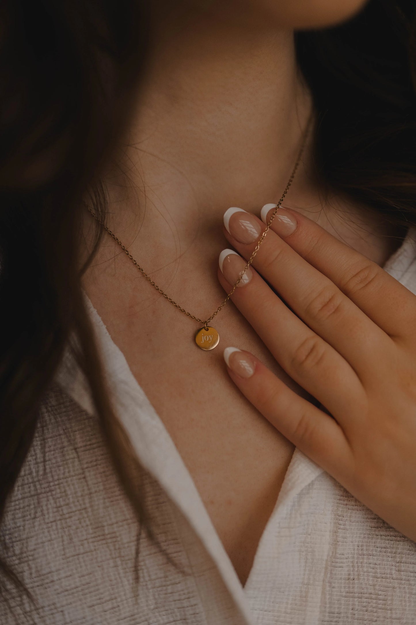 Joy Disc Necklace