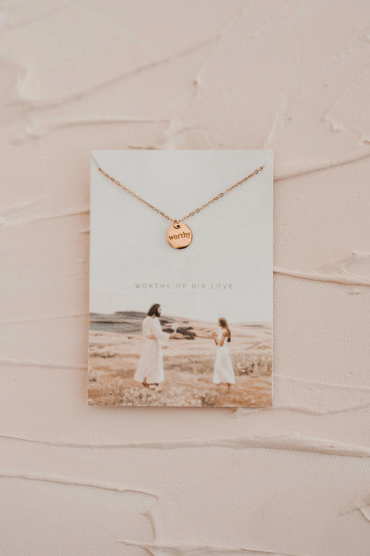 Worthy Disc Necklace