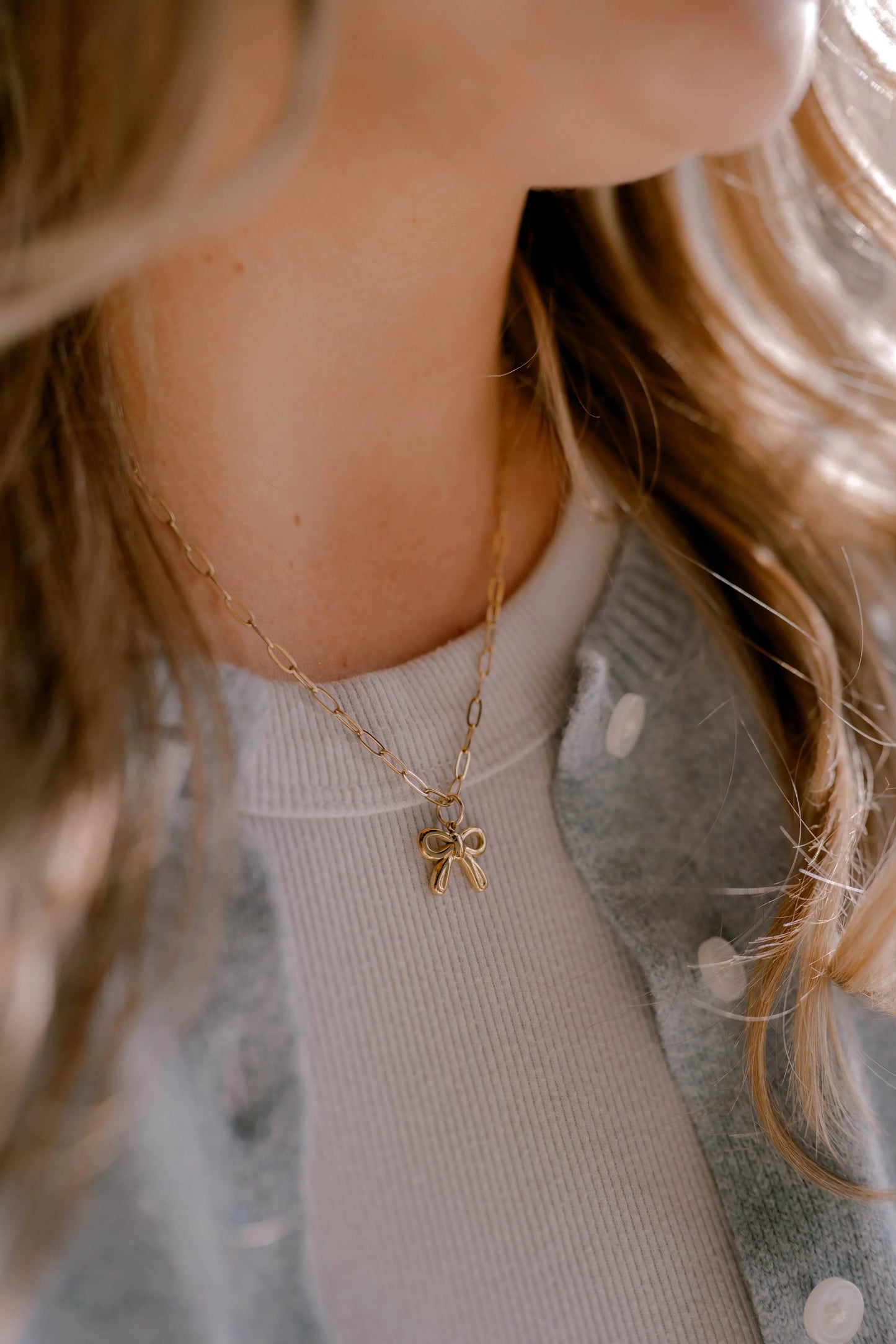 He Holds All Together Charm Necklace