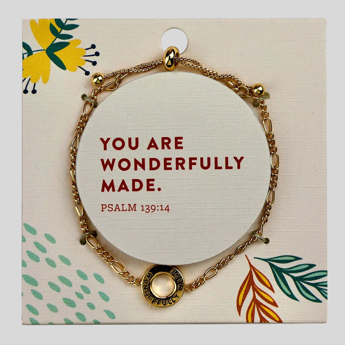 Wonderfully Made Keepsake Bracelet