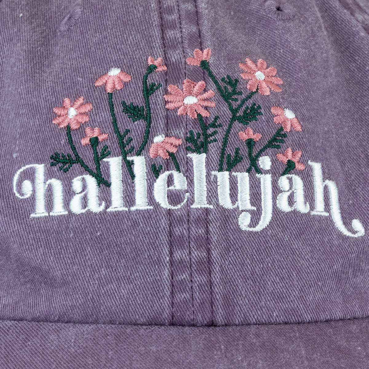 Hallelujah Floral Cap