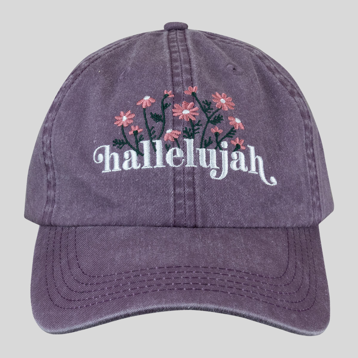 Hallelujah Floral Cap