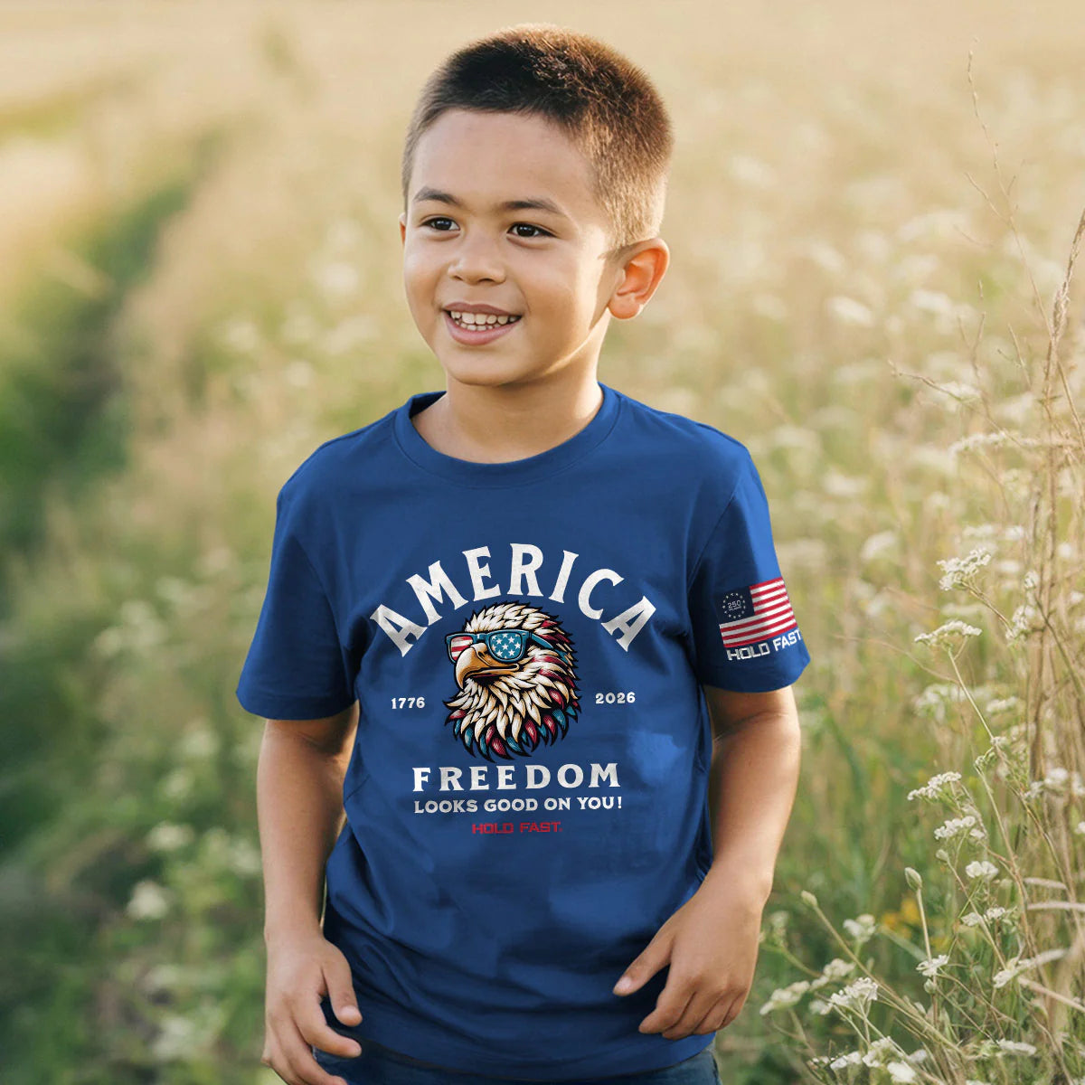 Kids America Eagle T-Shirt