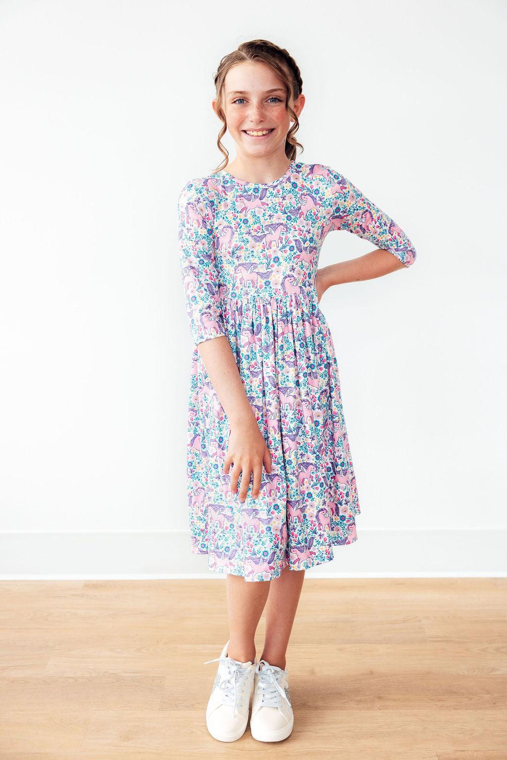 Head In The Clouds Twirl Dress