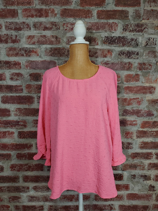 Sweet Magnolia Bell Sleeve Top