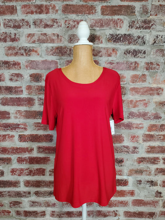 Poppy Red Everyday Essential Top