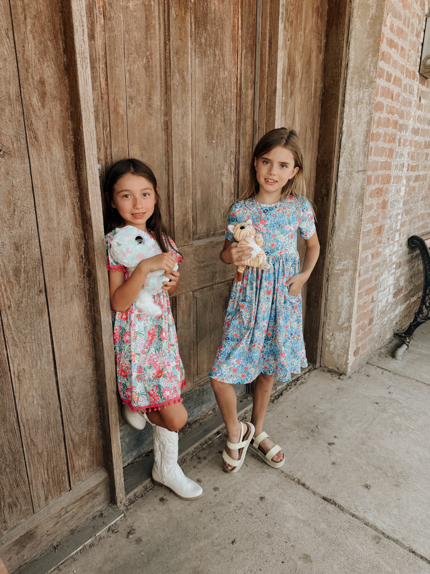Preppy Petals Pom Dress
