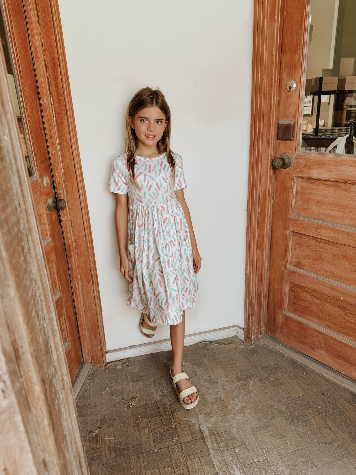 Crayon Twirl Dress