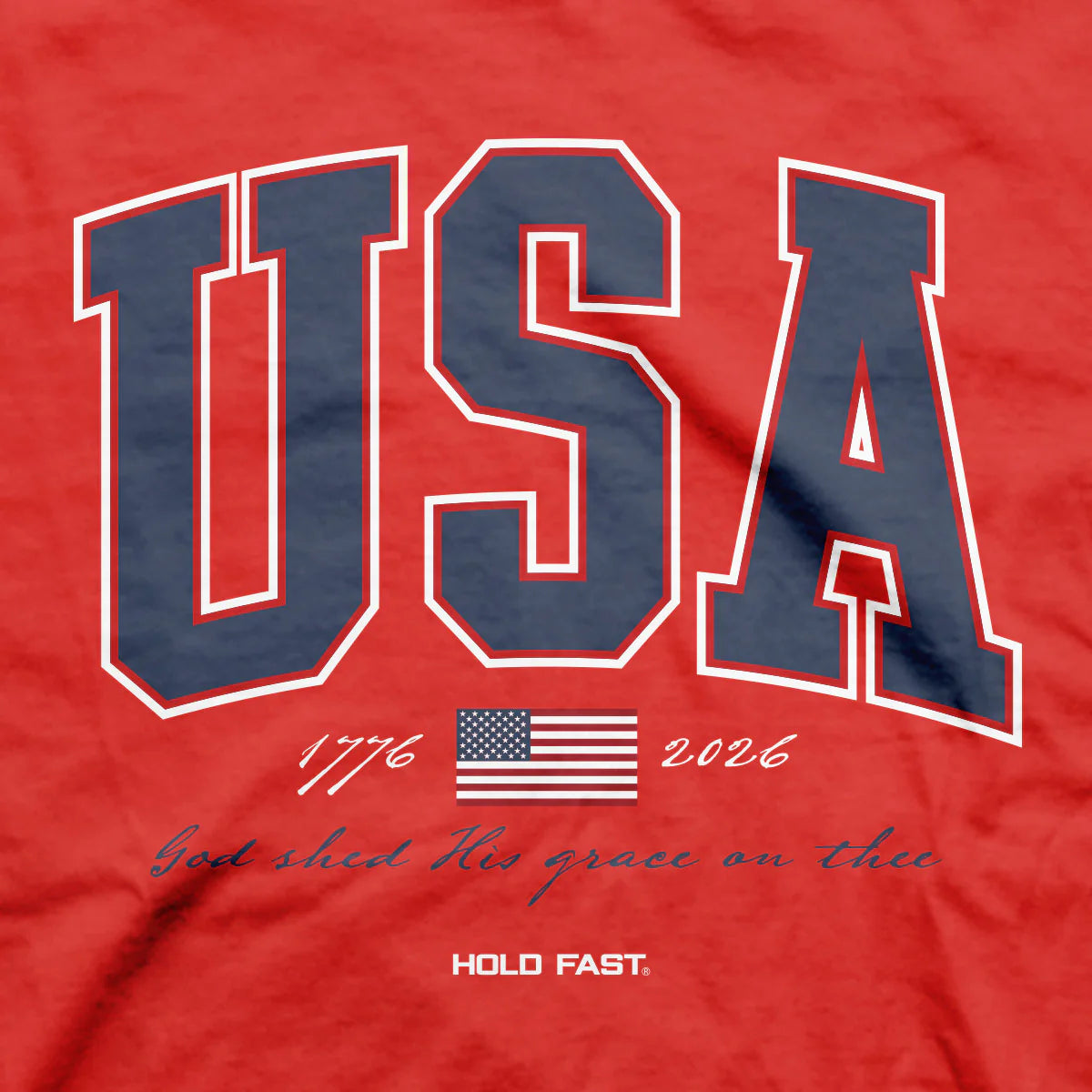 USA Strong Red T-Shirt