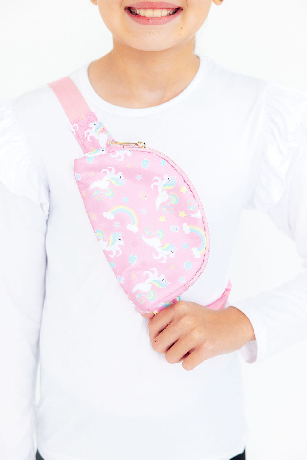 Pink Unicorn Kitty Belt Bag