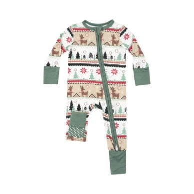 Reindeer 2way Zipper Romper