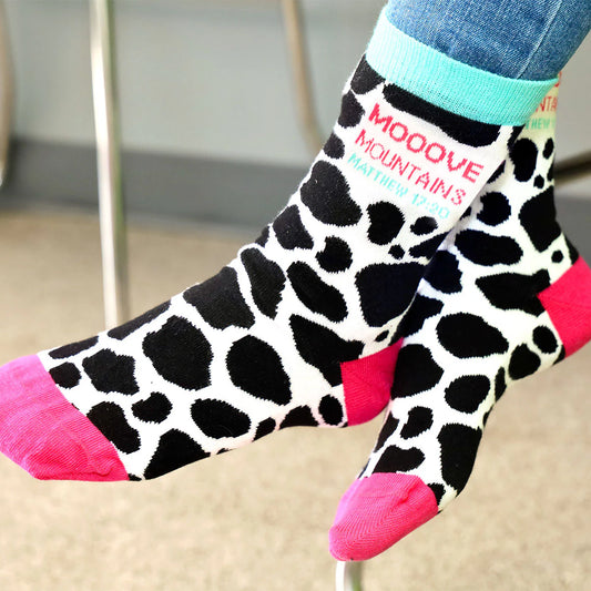 Moove Mountains Sole Socks