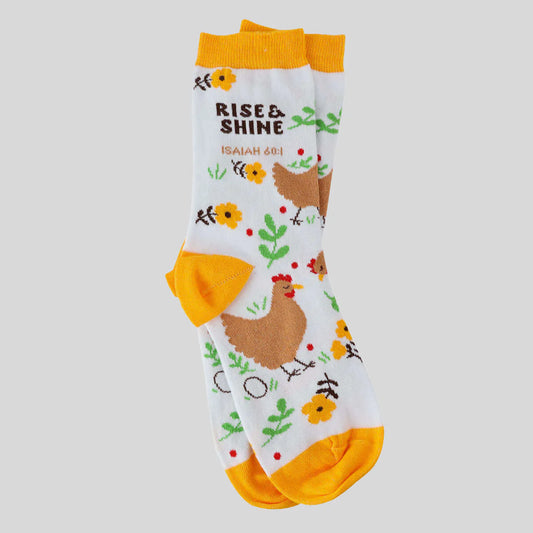 Rise & Shine Crew Socks