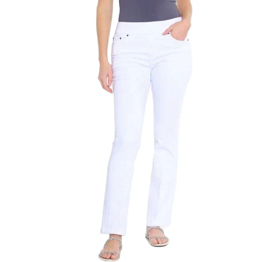 White Denim Ankle Pants w/Real Pockets