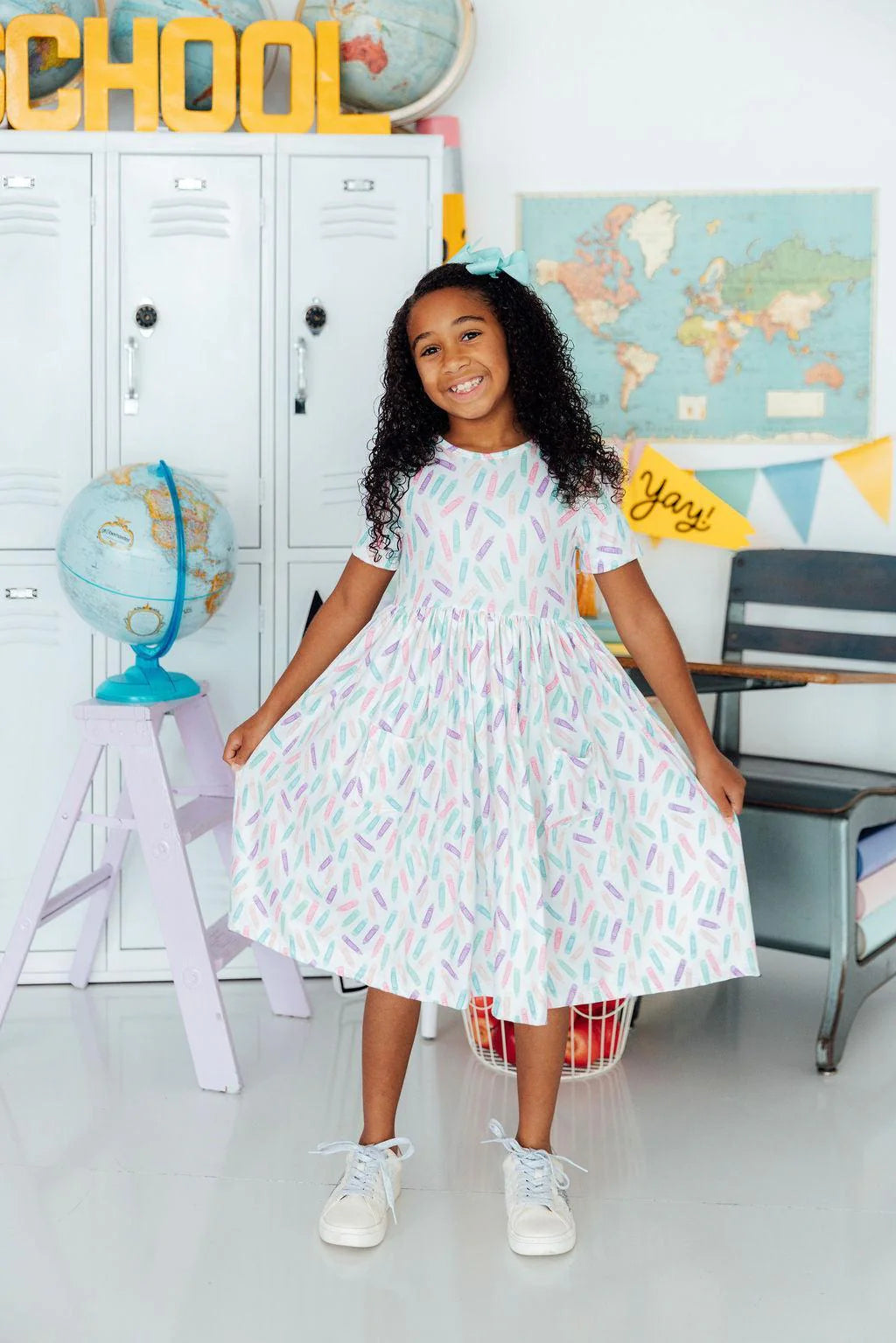Crayon Twirl Dress