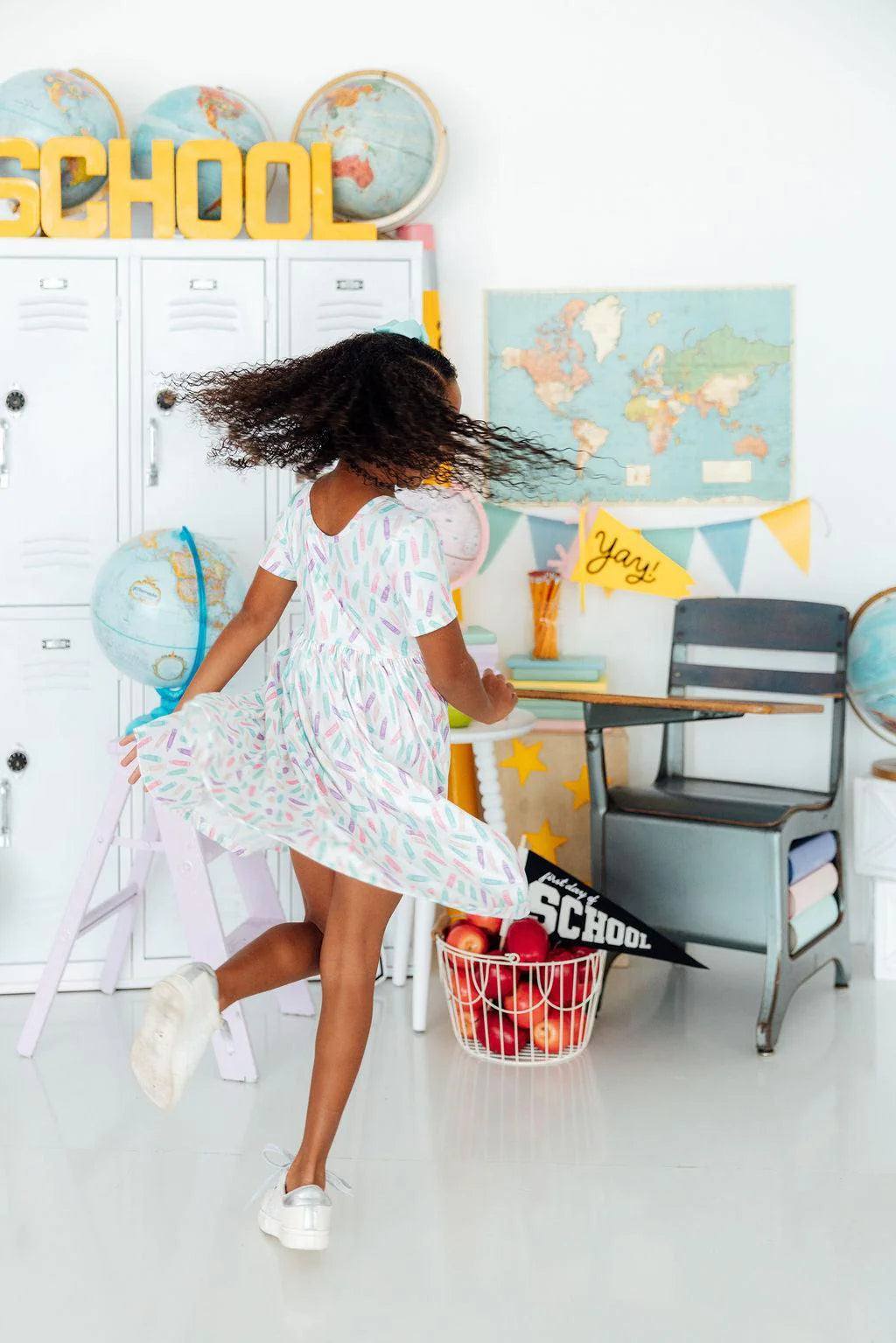 Crayon Twirl Dress