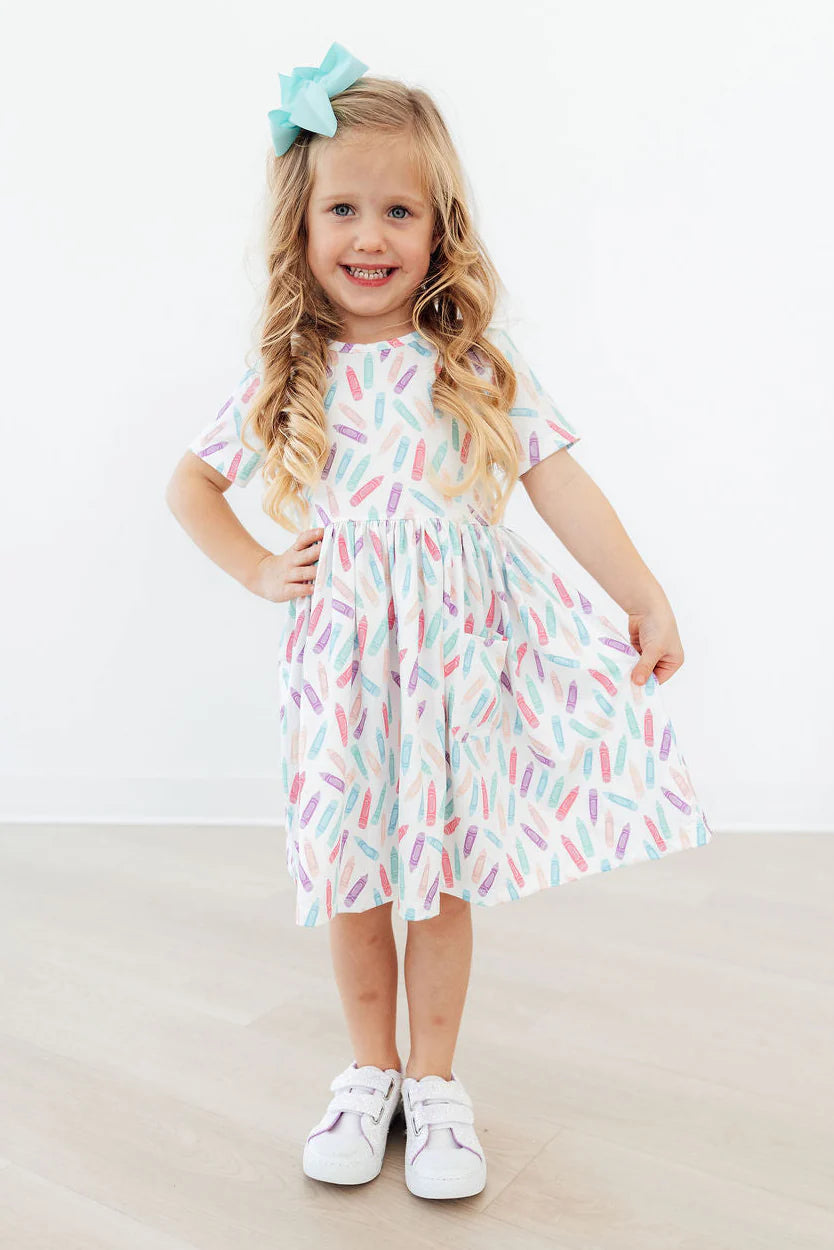 Crayon Twirl Dress