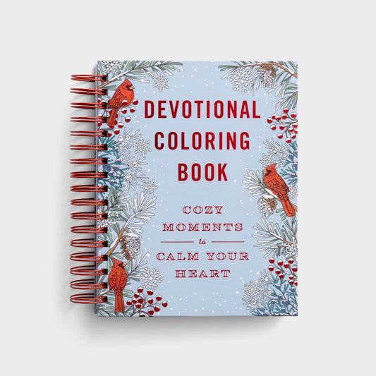 Cozy Moments To Calm Your Heart Devotional Coloring Book