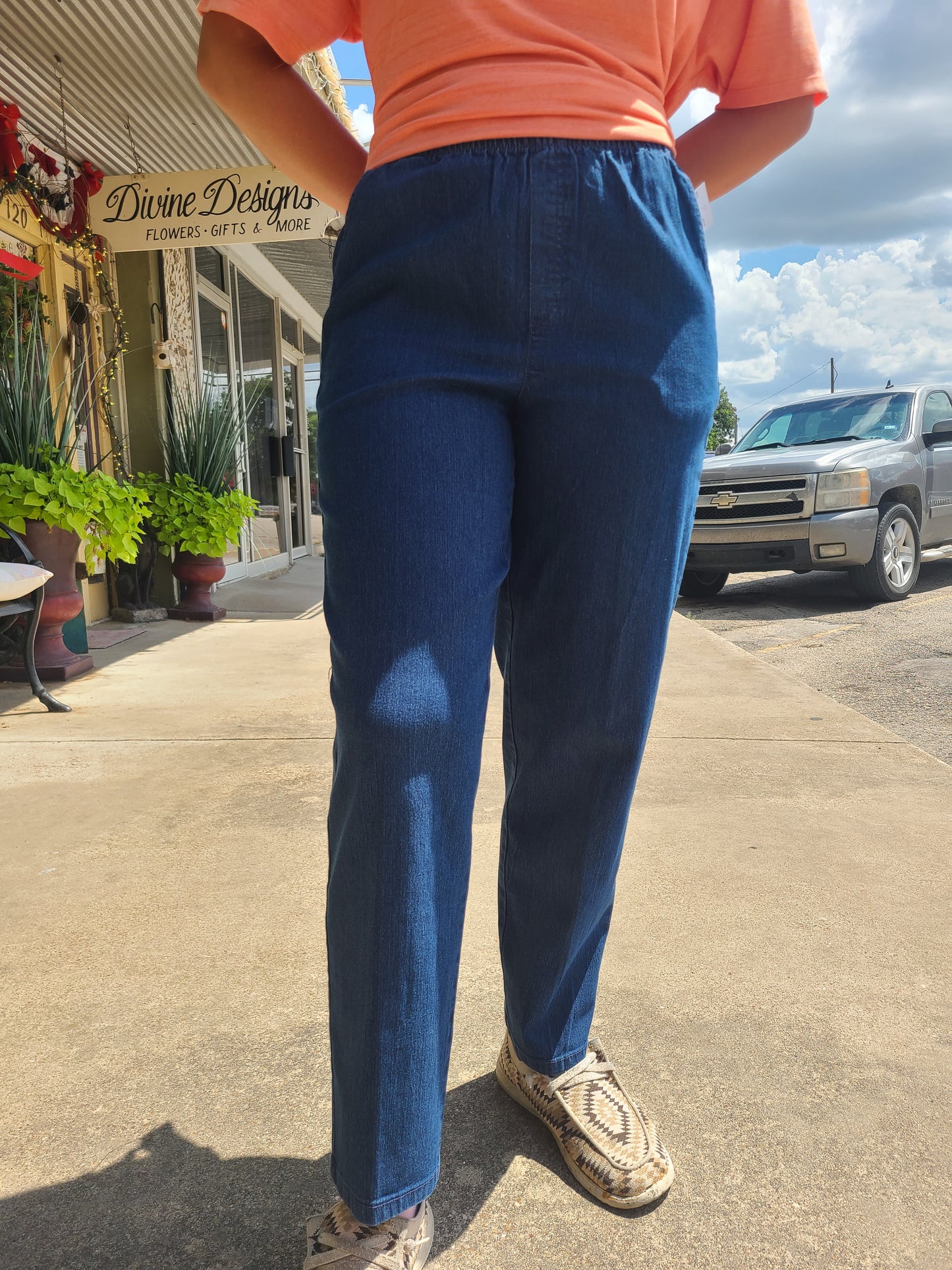 Denim Dynamic Pant (Petite)